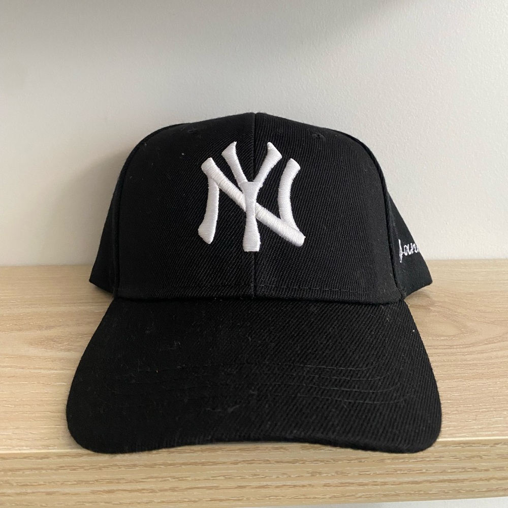 Black NY Logo Cap